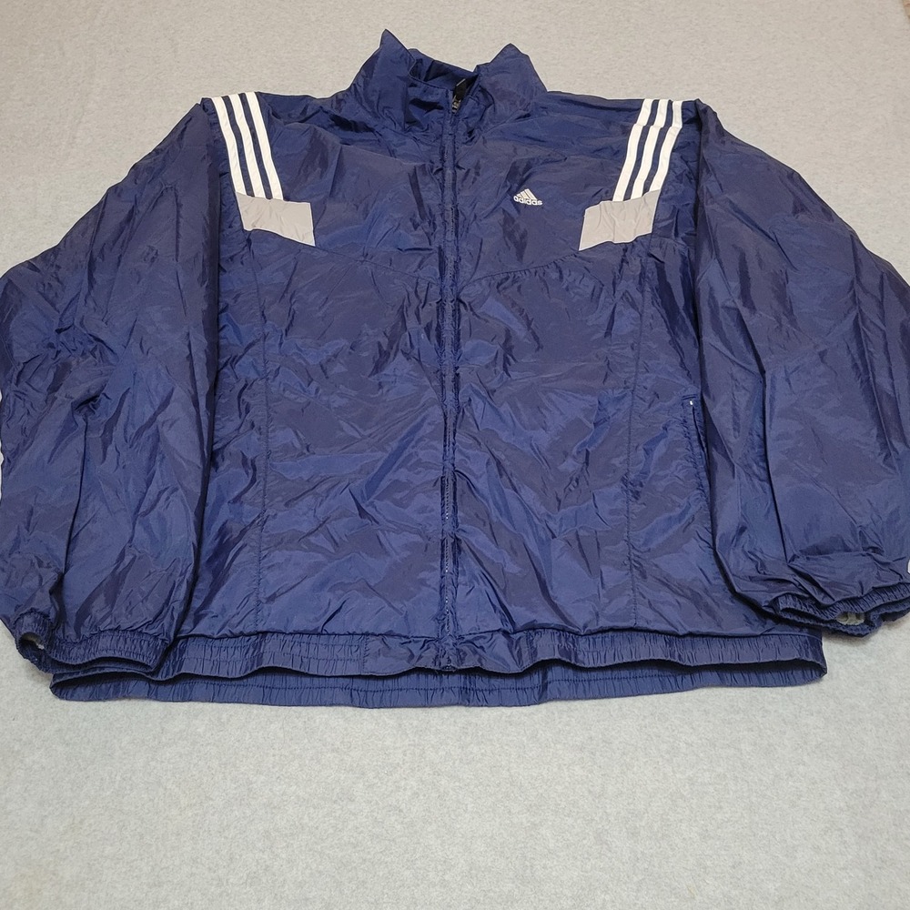 Vintage adidas Performance Full Zip Windbreaker Jacket XL